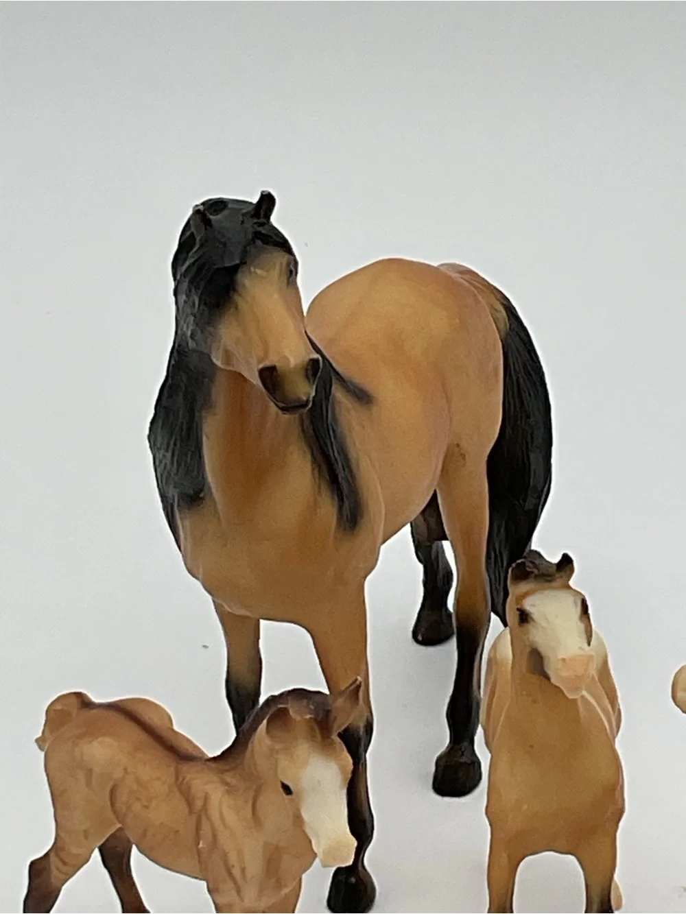 Set of Breyer Brown and Black Horses
